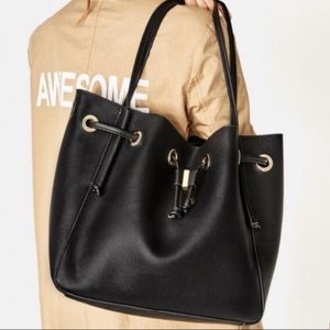 Zara bucket bag